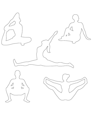 Sitting Yoga Pose Patterns