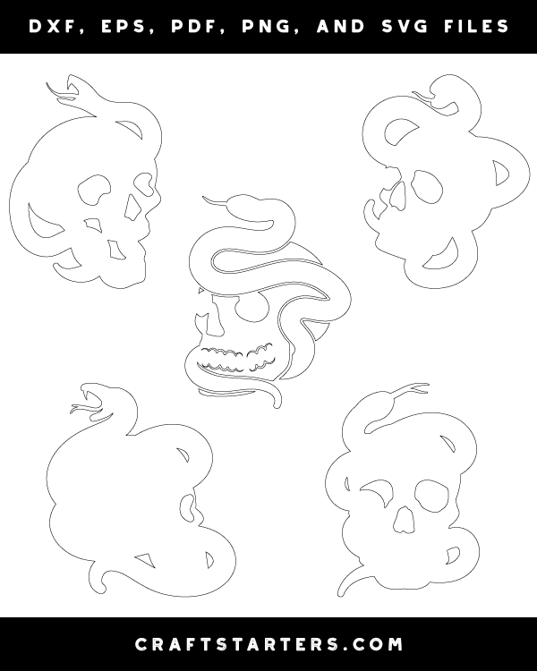 Skull and Snake Patterns