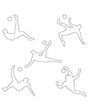 Soccer Bicycle Kick Patterns