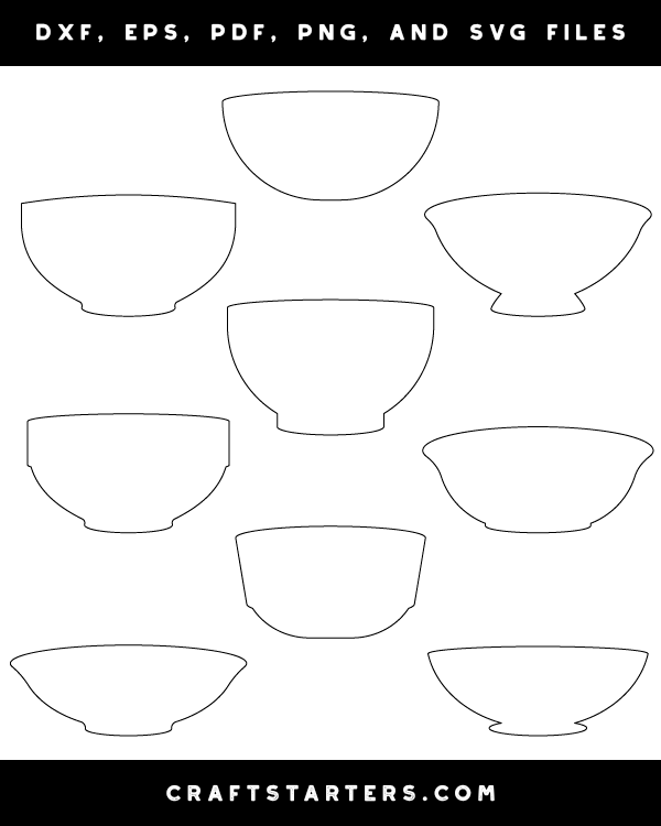 Soup Bowl Patterns