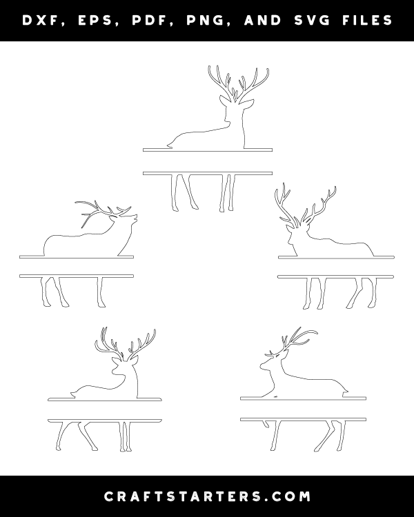 Split Deer Patterns