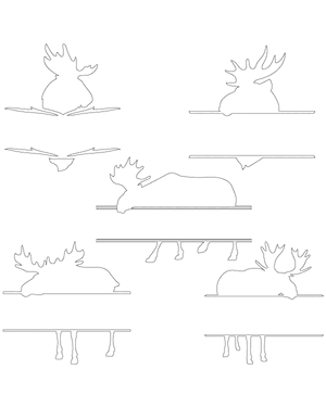 Split Moose Patterns