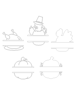 Split Thanksgiving Patterns