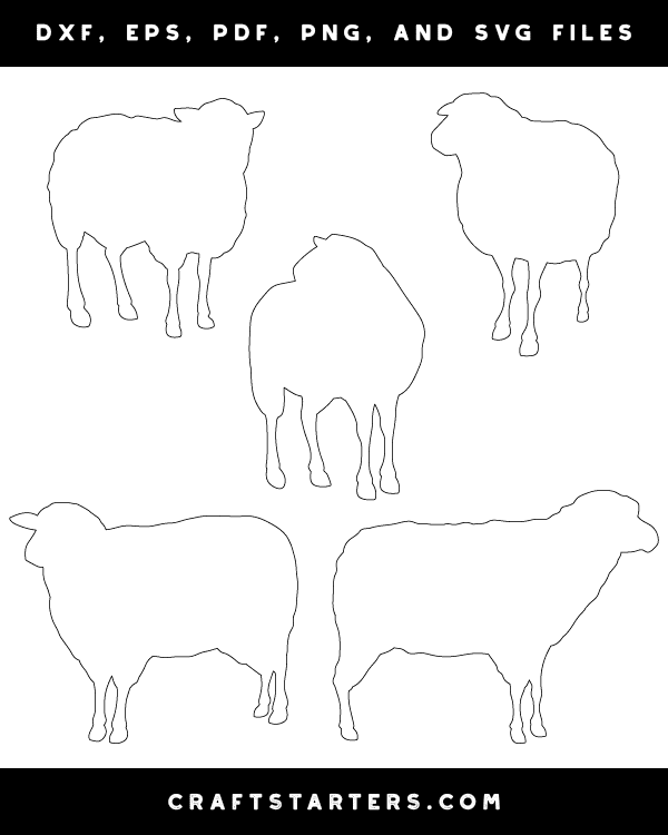 Standing Sheep Patterns