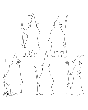 Standing Witch Patterns
