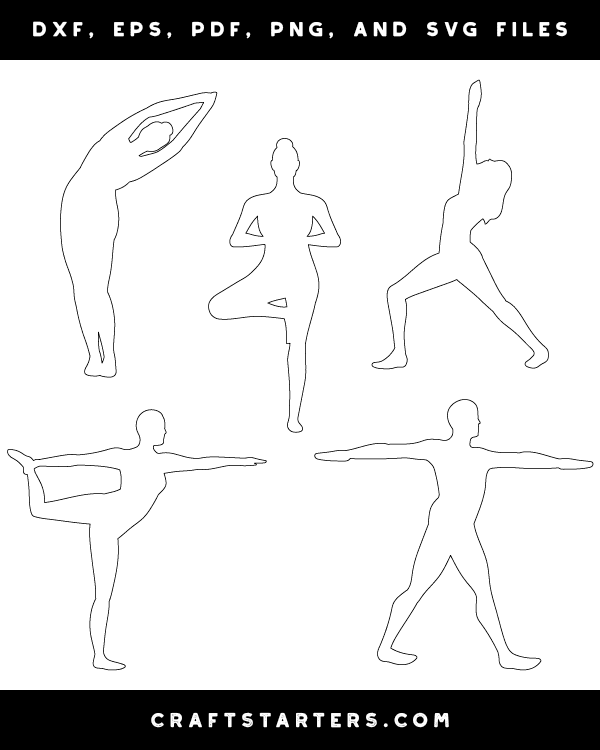 Standing Yoga Pose Patterns