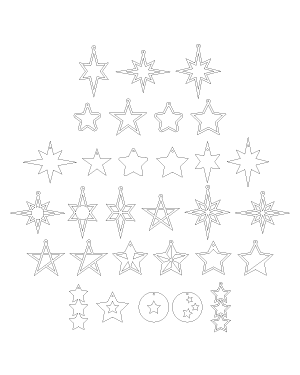 Star Earring Patterns