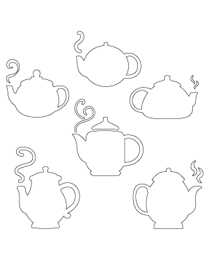 Steaming Teapot Patterns