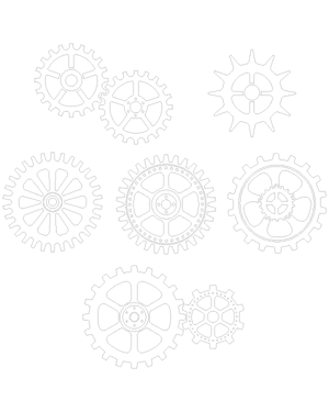 Steampunk Gears Patterns