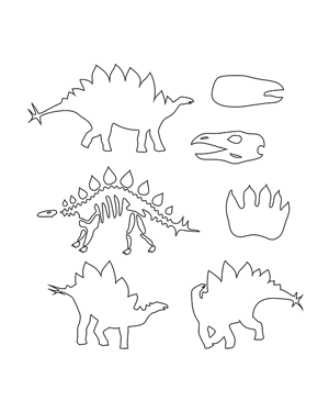 Stegosaurus Patterns