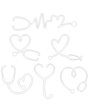 Stethoscope Heart Patterns