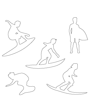 Surfer Boy Patterns