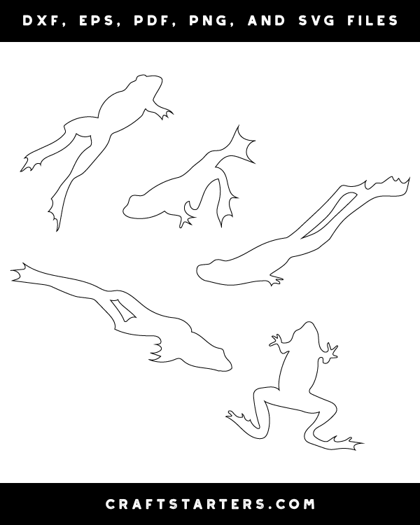 Swimming Frog Patterns