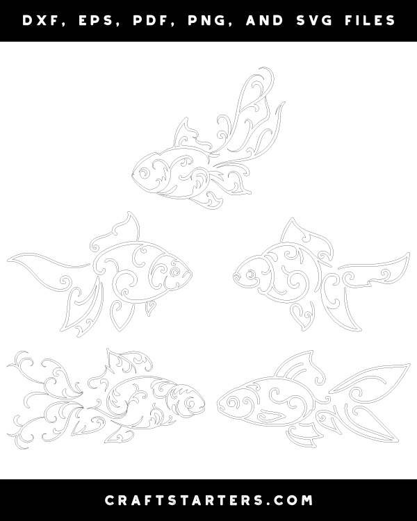 Swirly Fish Patterns