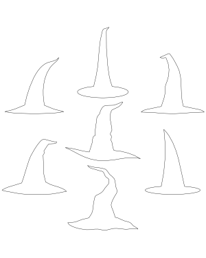 Tall Witch Hat Patterns