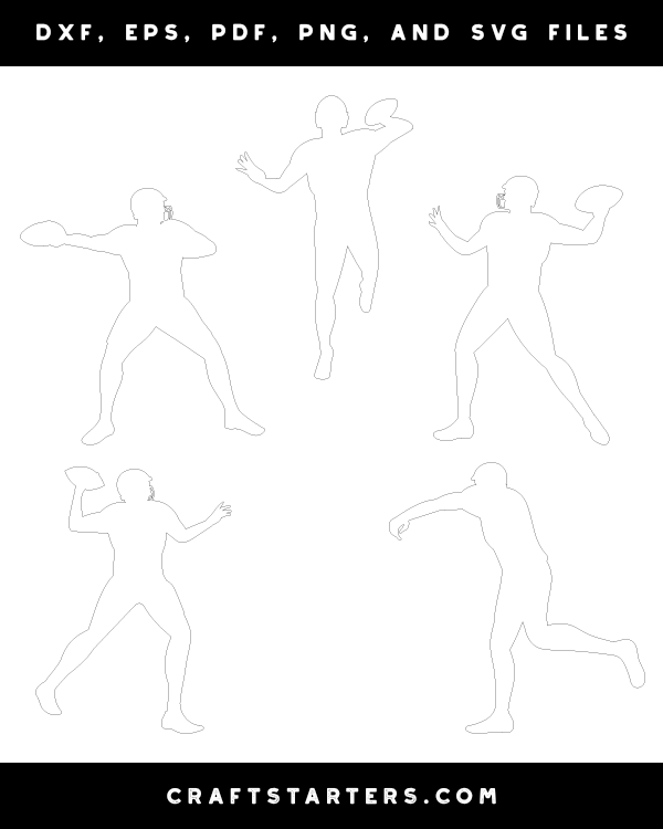 Throwing Football Player Patterns