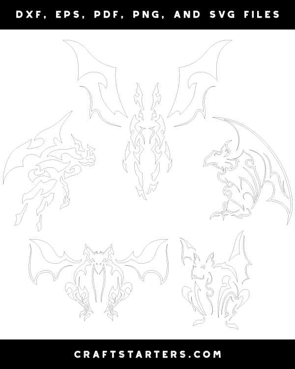 Tribal Gargoyle Patterns