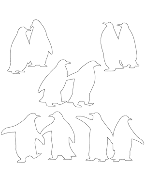 Two Penguins Patterns