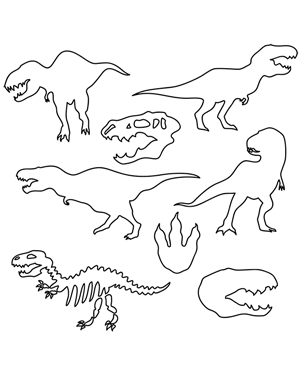 Tyrannosaurus Rex Patterns