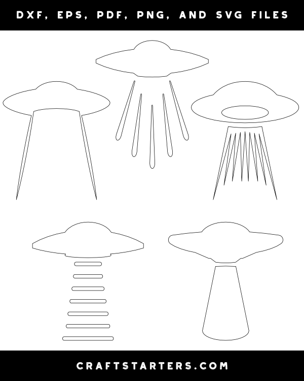 UFO with Beam Patterns