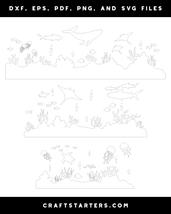 Underwater Scene Patterns