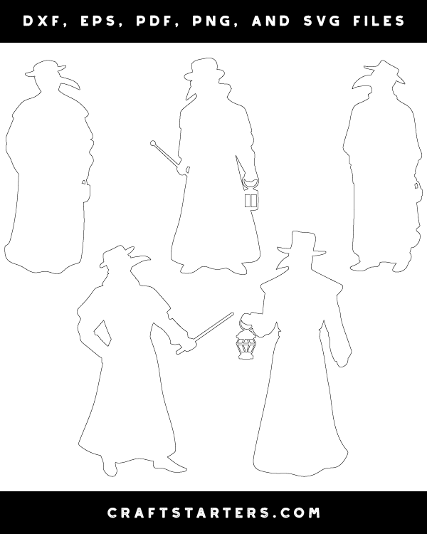 Victorian Plague Doctor Patterns