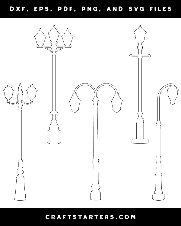 Victorian Street Lamp Patterns