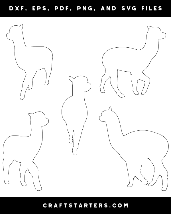 Walking Alpaca Patterns