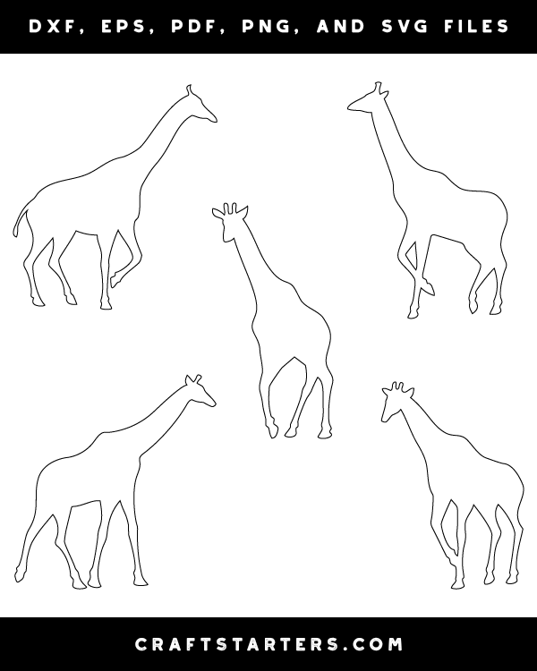 Walking Giraffe Patterns