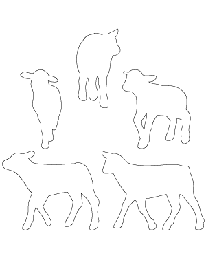 Walking Lamb Patterns