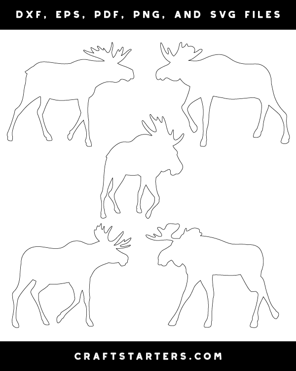 Walking Moose Patterns