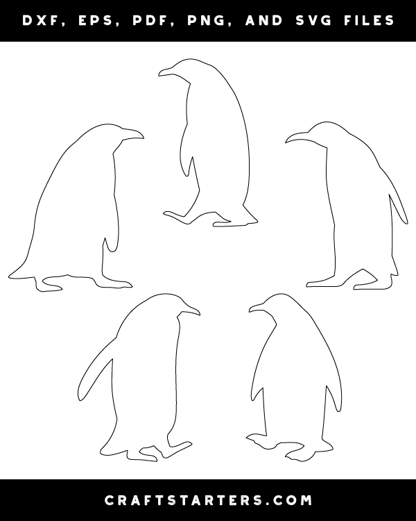 Walking Penguin Patterns