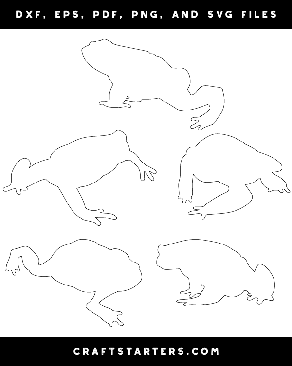 Walking Toad Patterns