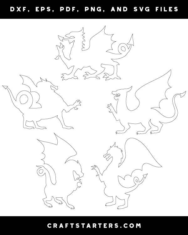 Welsh Dragon Patterns