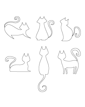 Whimsical Cat Patterns