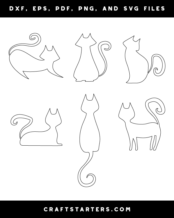 Whimsical Cat Patterns