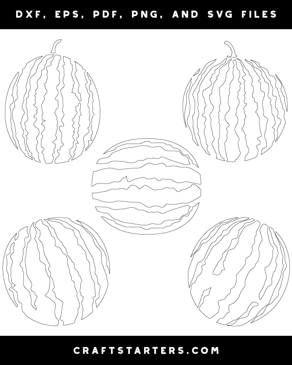 Whole Watermelon Patterns