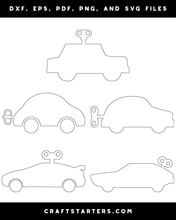 Windup Toy Car Patterns