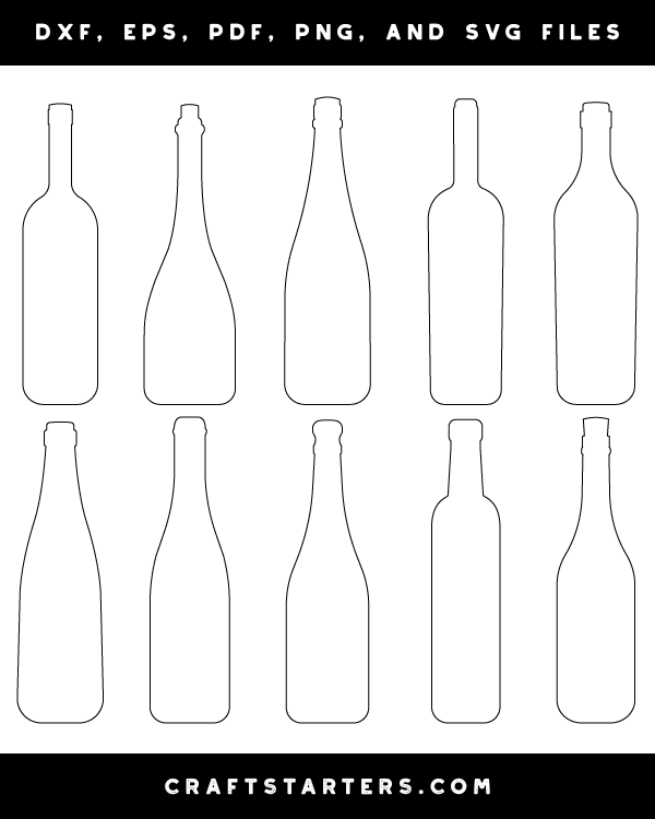 Wine Bottle Patterns
