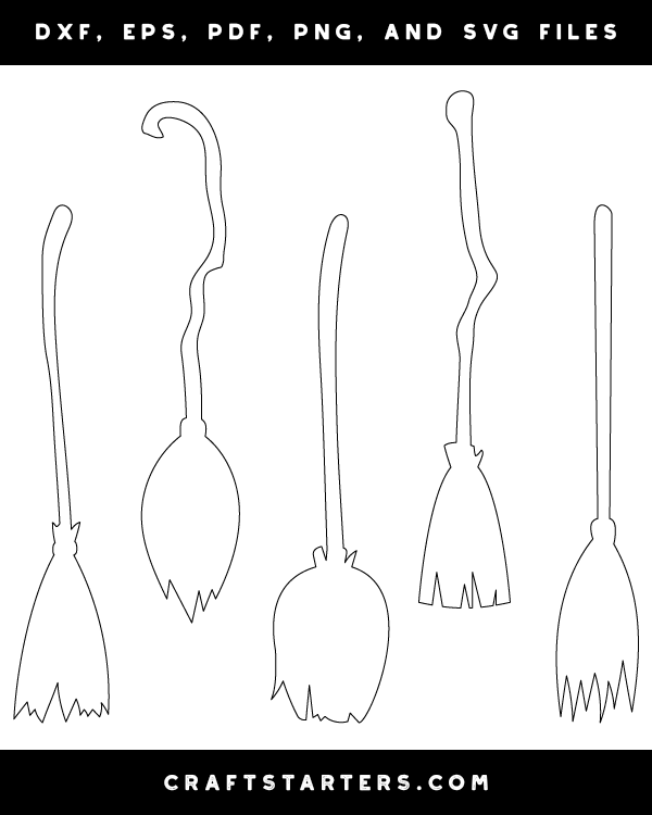 Witch Broom Patterns