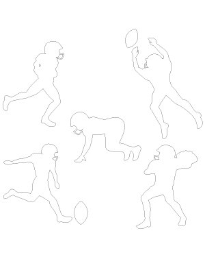 Young Football Player Patterns